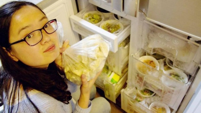 Китайский солдат приготовил жене еды на 12 месяцев