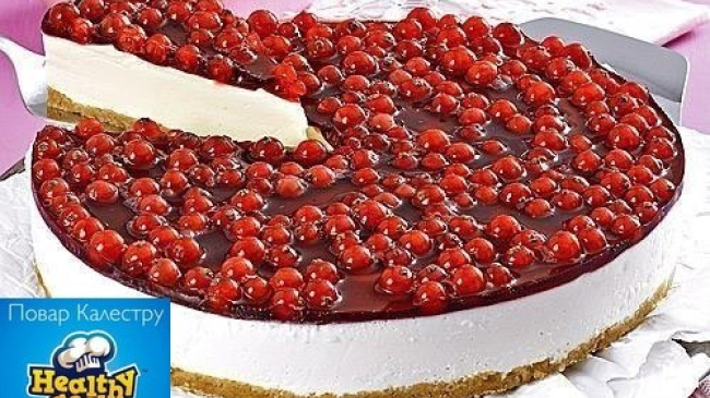 Cheesecake dietetic cu fructe de la Vitalie Calestru