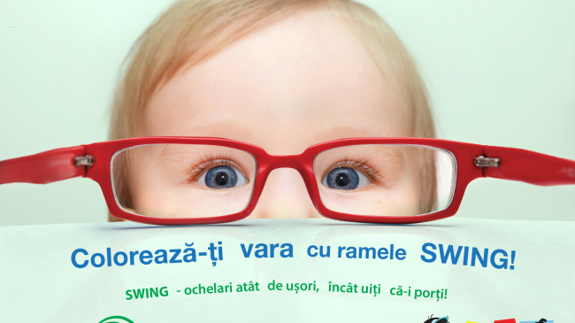 Раскрась лето c оправами SWING!