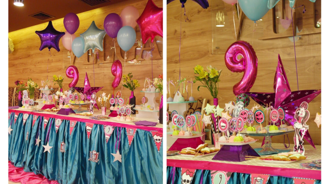 Ziua de naștere în stilul "Monster High" de la Olga Baiciurina