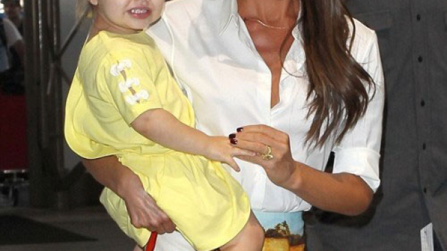 Дочь Виктории Бекхэм растет сорванцом