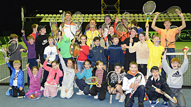 MASTER-CLASS TENNIS 10'S IN CADRUL CUPEI DAVIS LA CHISINAU