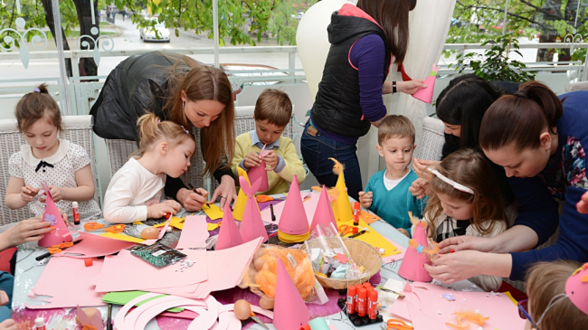 Masterclass de Paște pentru copii de la Mamaplus.md și Olga Baiciurina în Cafe Velvet
