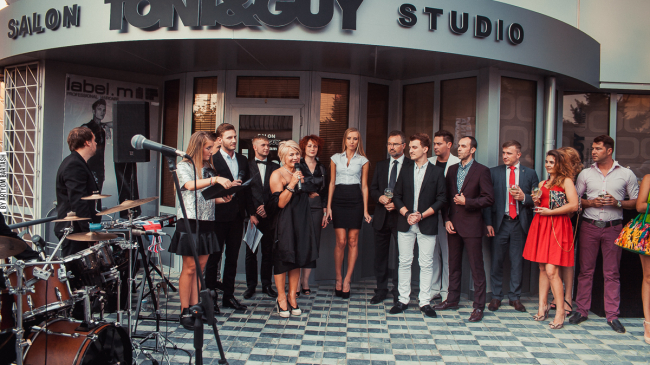 Открытие салона красоты TONI&GUY