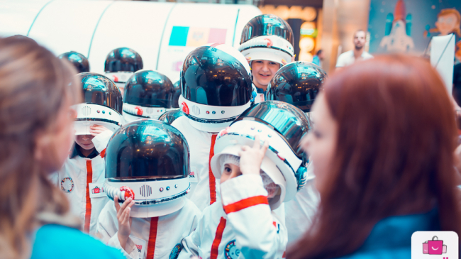 „Kids on the Moon” - senzații cosmice trăite la Shopping MallDova