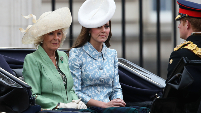 Кейт Миддлтон впервые вышла в свет после вторых родов