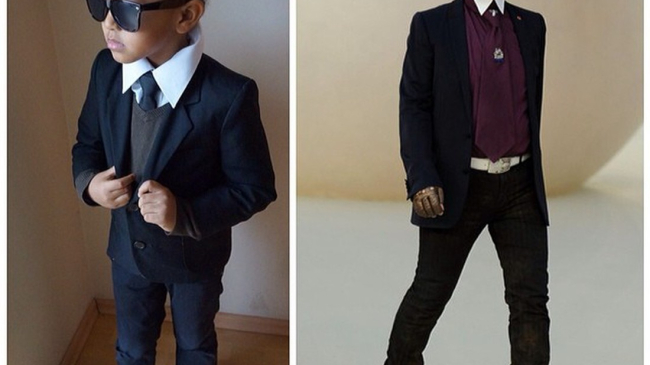 5-летний мальчик копирует Канье Уэста, Карла Лагерфельда и Ленни Кравица