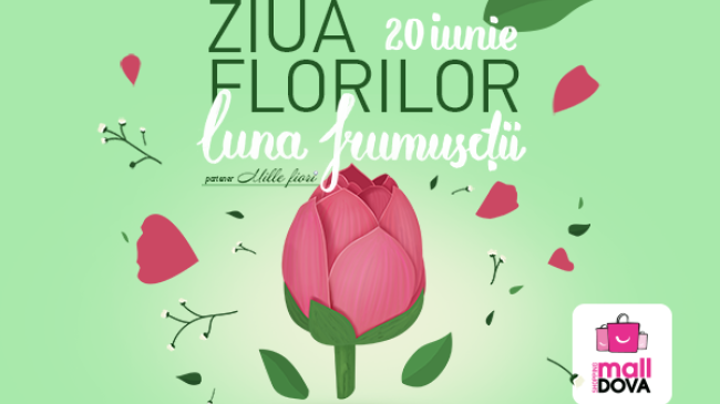 Ziua Florilor aduce aromele verii la Shopping MallDova