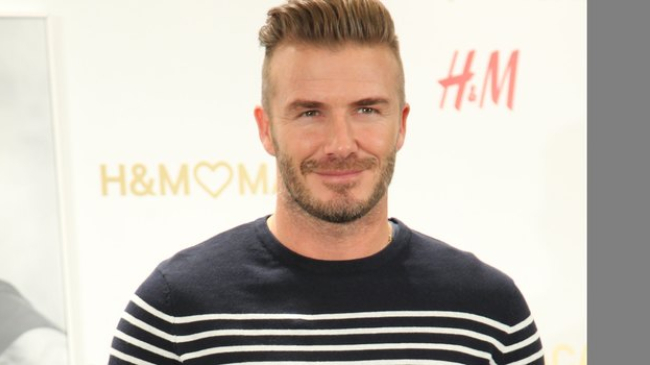 Дэвид Бекхэм сделал тату в виде мультика по заказу дочери