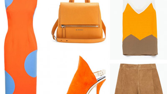 Portocaliul, tendința verii 2015: cum sa poartă și cu ce poate fi combinat