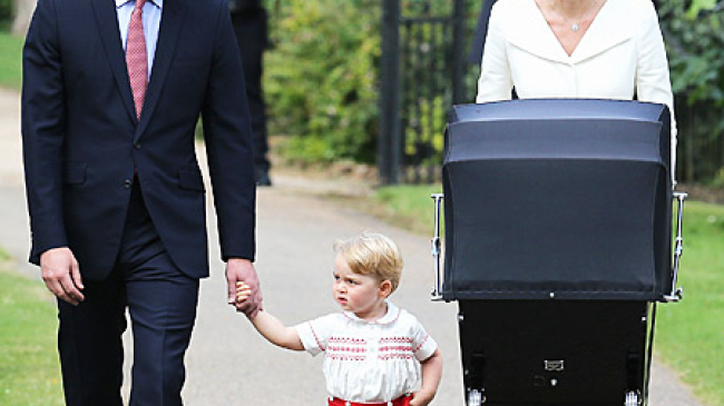 Принц Уильям и Кейт Миддлтон окрестили дочь