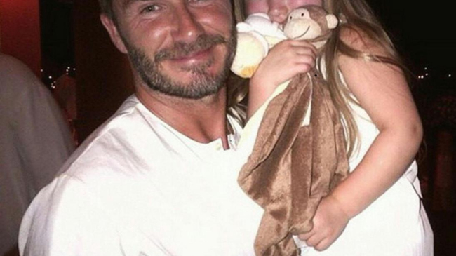 Дэвид Бекхэм считает дочь самой потрясающей девочкой на свете