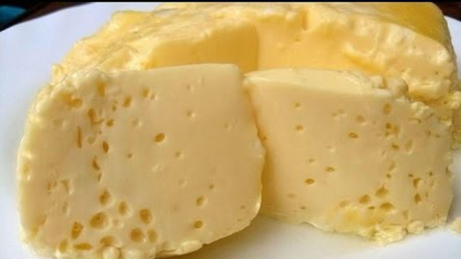 Вареный омлет в пакете, по — вкусу как сливочный сыр!