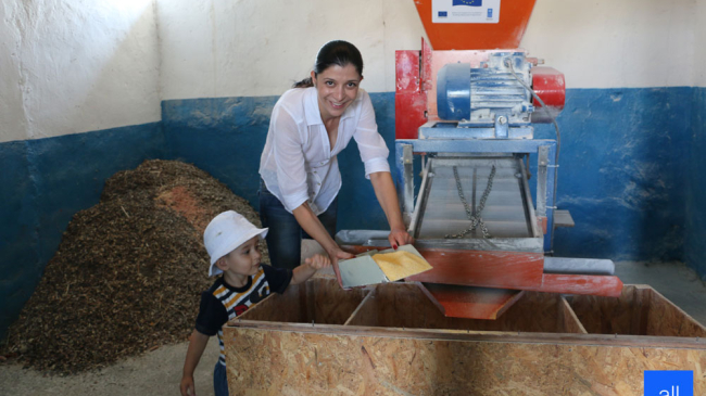 Молодая мама создала семейный бизнес в молдавском селе