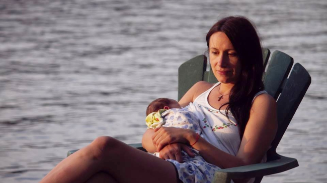 Primele fotografii cu Magda – fetița Natei Albot și a lui Andrei Bolocan