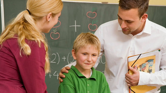 Правила поведения папы на родительском собрании