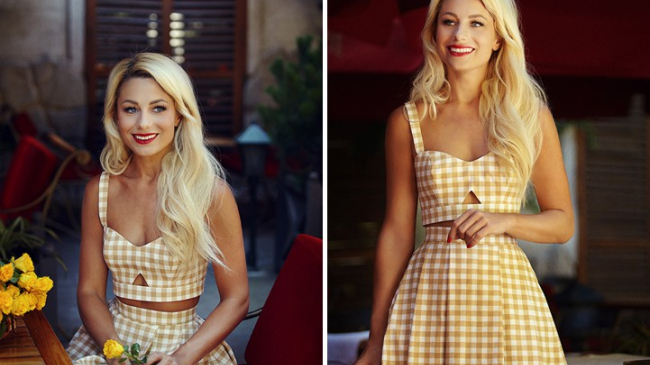 Natalia Gordienko a debutat în rol de designer vestimentar