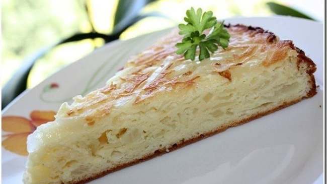 Chec cu varză pentru leneși