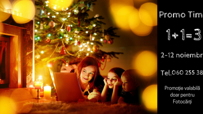 Pregătirea cadourilor de Iarna începe mai devreme cu MyPhotoBook.md!