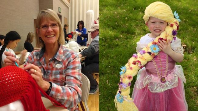 O fostă asistentă medicală meșterește peruci în stil Disney pentru copiii afectați de cancer