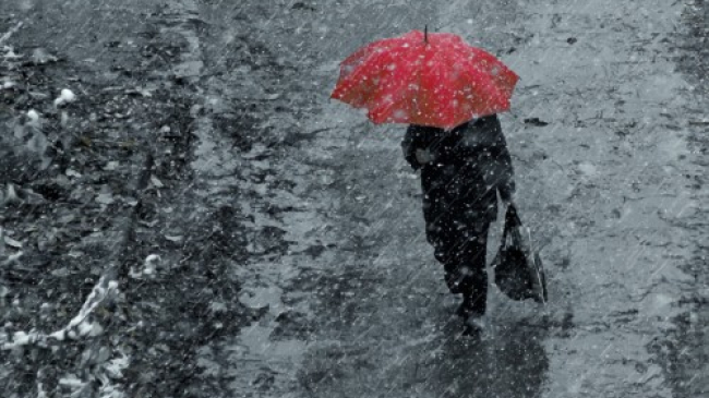 25 ноября на всей территории страны ожидаются дожди и мокрый снег
