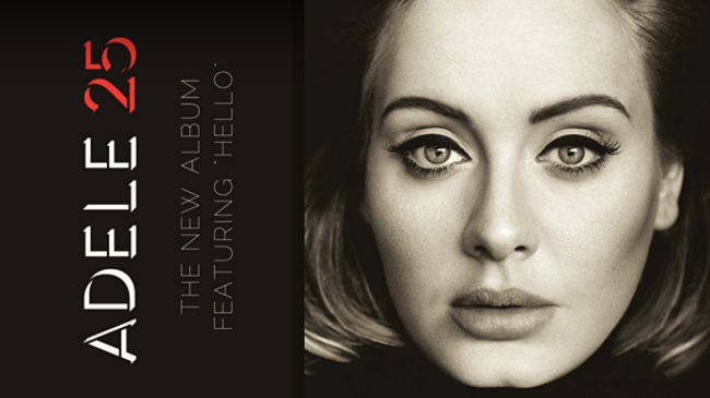 Новый альбом британской певицы Адель побил рекорд продаж в США