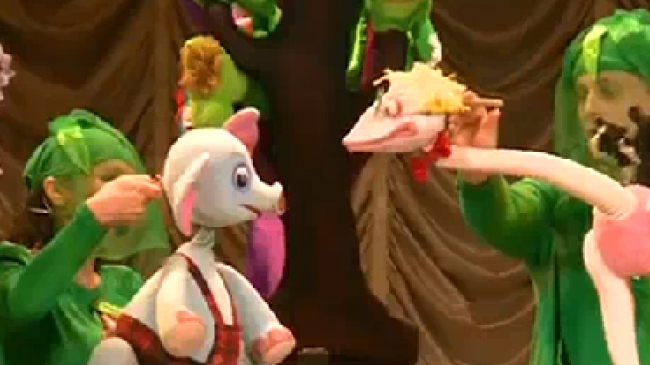 A fost dat startul spectacolelor de iarnă pentru copii