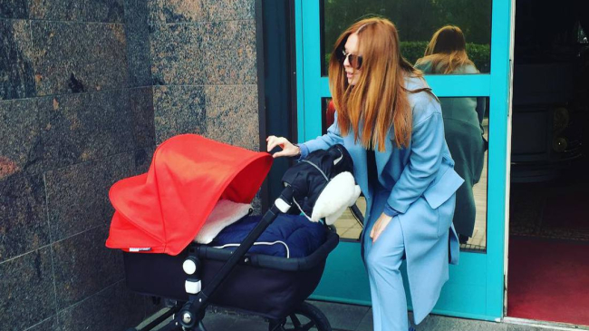 Наталья Подольская показала подросшего сына