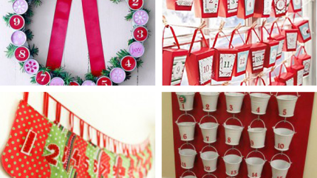 Calendarul de aşteptare a Crăciunului: istorie şi contemporaneitate, calendar Advent hand-made + 30 de idei foto excepţionale