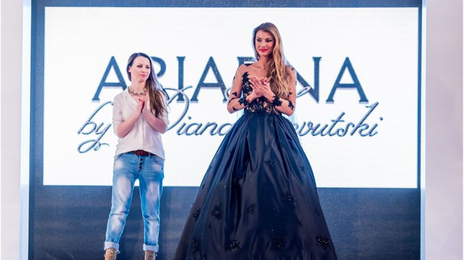 Designerul Diana Voevuțki a adus iarna la Bucharest Fashion Week 2015