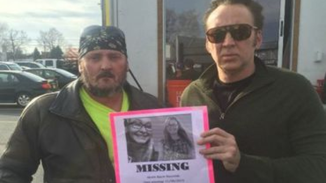 Николас Кейдж помог найти девочку, которую удерживал в плену маньяк