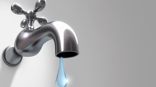 Запланированы отключения воды на Ботанике и в Центре