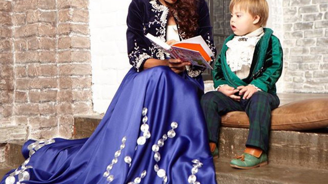 3-летний сын Эвелины Бледанс научился читать