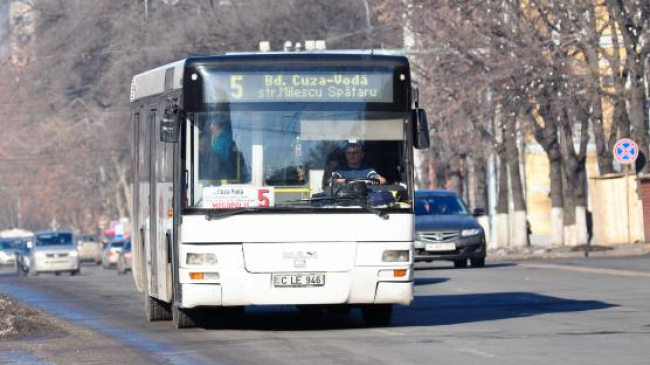 Автобусы и троллейбусы Кишинева снабдят системой GPS