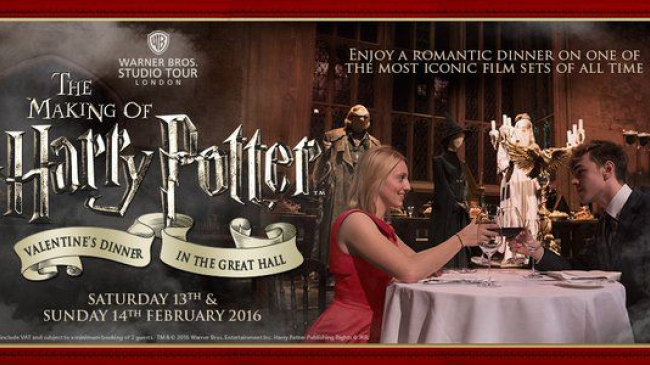 Фанатам Гарри Поттера предложат провести День святого Валентина в Хогвартсе