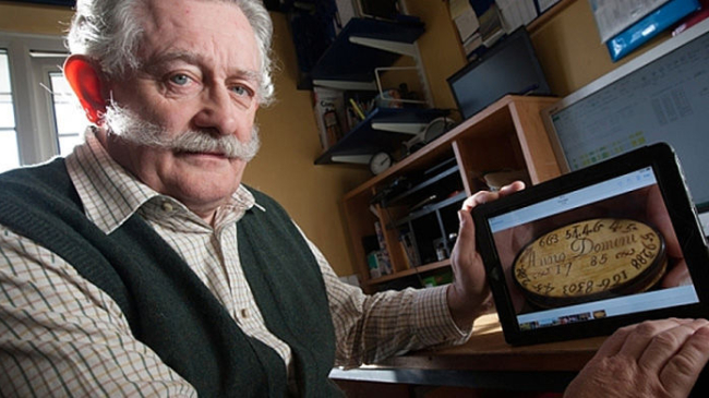 Расшифровано любовное послание, оставленное 230 лет назад