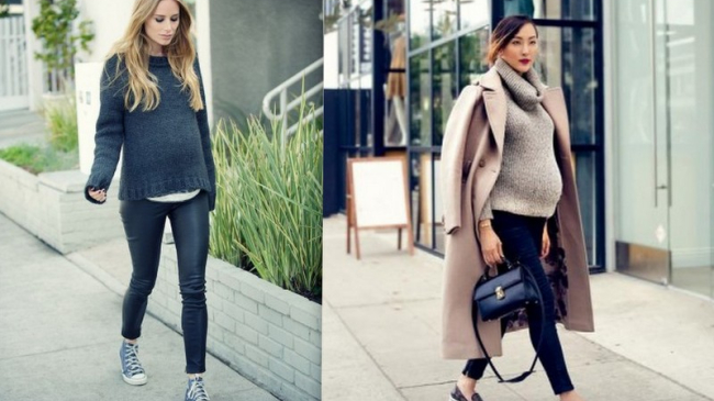 Cele mai stilate ținute pentru viitoare mămici