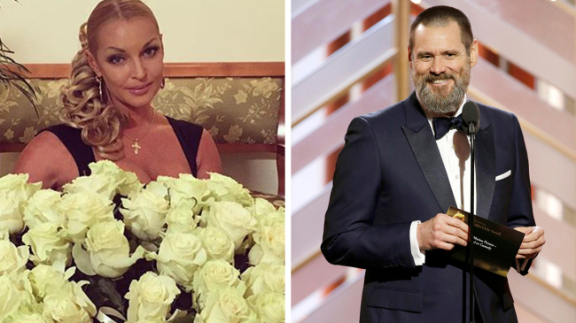 Неожиданно! Джим Керри был поклонником Волочковой и теперь шлет подарки ее дочери