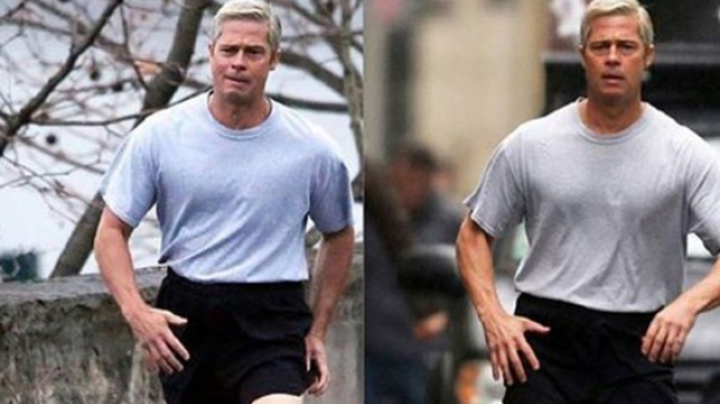 52-летний Питт снова изменил внешность ради роли: первые кадры