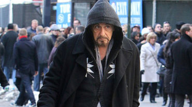 75-летнего Аль Пачино приняли за бездомного в Нью-Йорке