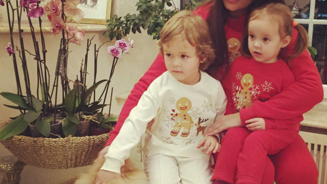 Оксана Федорова показала подросших детей