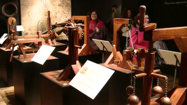 Кишиневцы в восторге от выставки «Изобретения да Винчи»