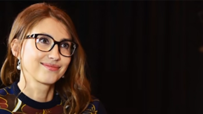 Star's lunch: Lucia Berdos