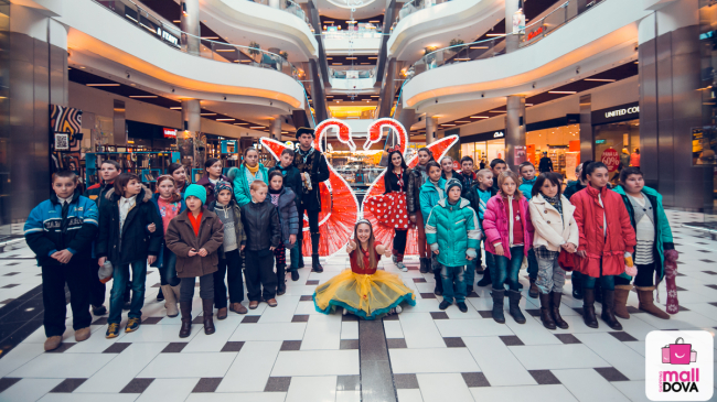 Noi „Zâmbete de copil la Shopping MallDova” în 2016!
