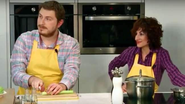 Cine-i bucatarul? Ёлка Флиман и Григорий Алхазов